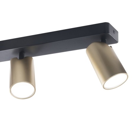 Stitch Mantra Sal, GU10, 4x10W, 650x97x130 mm, black color-2