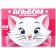 Album for drawing A4, 40 sheets 100 g/m², on paper, cats aristocrats