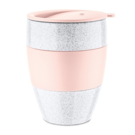 Thermal circle Koziol Aroma to Go, Organic, 400 ml, pink color