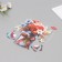 Interior plastic sticker "Summer bouquet" 40x31 cm