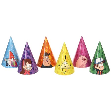 Paper cap, set, 6 pieces, gravity farz-2