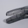 Academician for razor, with a lid, 16.6 × 5.5 × 3 cm, black color