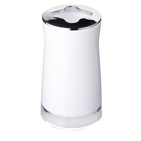 Disco toothbrush cup, white-1