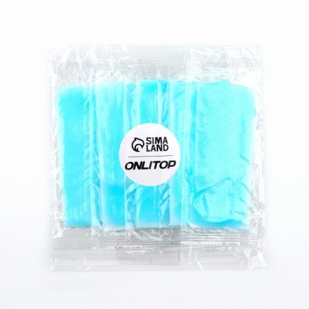 Cooling plate, set - 5 pcs, 12 × 5 cm, blue color-5