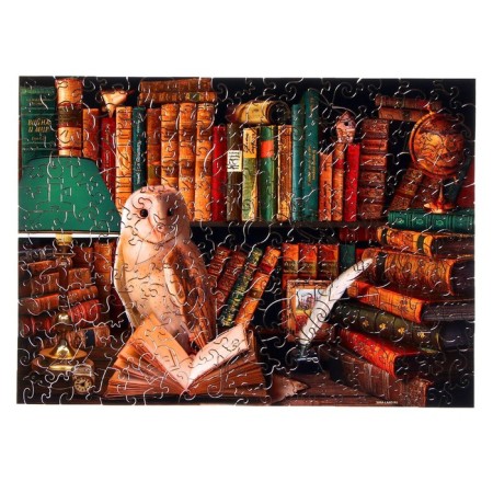 Puzzle wooden figured "Writer's soul", complex-2