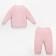 Knitted crumb set "Cute" growth 98-104 cm, pink color