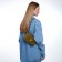 Women's bag Textura, messenger, average size, khaki color