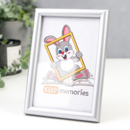 Photo frame plastic 10x15 cm 140 gray-1