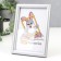 Photo frame plastic 10x15 cm 140 gray
