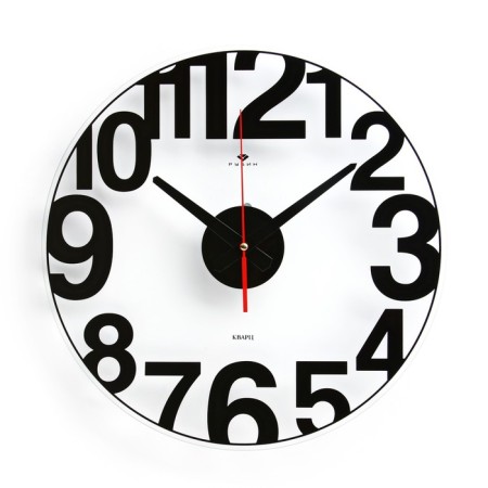 Watch wall, interior "numbers", silent, d-39 cm