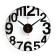 Watch wall, interior "numbers", silent, d-39 cm