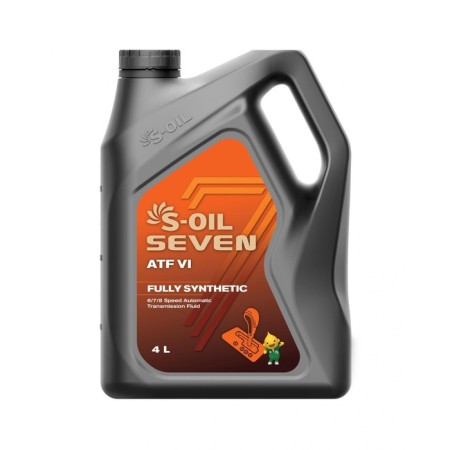S-Oil 7 ATF VI transmission oil, 4 liters