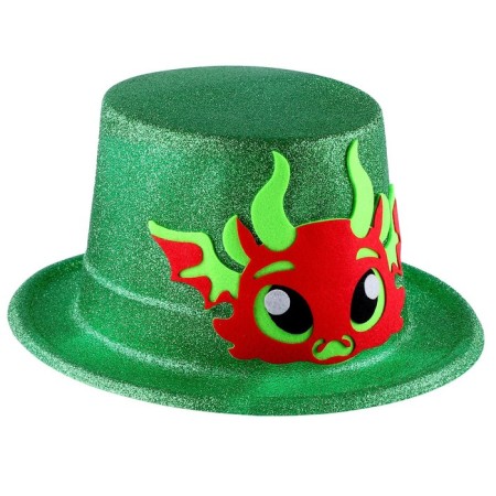 Carnival hat "Dragon", red color-6