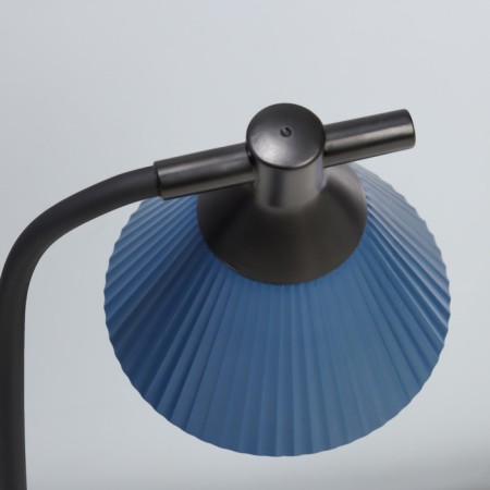 Parasol table lamp LED, from USB/AKB 6 W, Sensor 3000-6000 Blue 14x10x37 cm Risalux 1006342-5