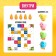 Board game "Clothing chickens", 2-4 players, 3+