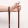 Leather leather single -layer, driven, 1.47 m x 1.2 cm, brown
