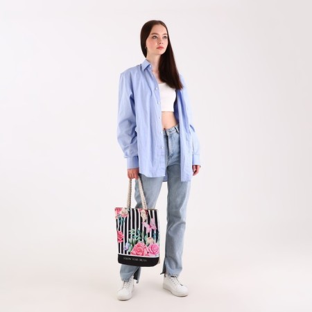 Women's beach bag "Follow Your Dream", 35x40 cm-12