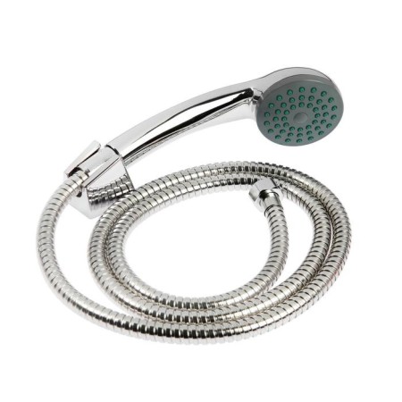 Accoona A7103B bath mixer, one -leaf, with shower, silumin, chrome-5