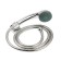 Accoona A7103B bath mixer, one -leaf, with shower, silumin, chrome