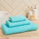 Terry towel economy and I am 50*90cm, col. Blue, 100% cotton, 320 g/m2