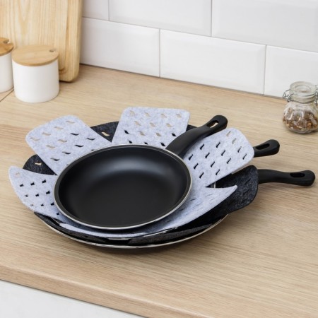 Boil liners "Gray", 2 pcs, 38 × 38 cm-1