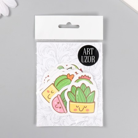Stickers Stickers for Scrapbooking "Cactus" 9-348-3
