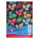 Colored paper double -sided with A4 pattern, 16 sheets, 8 colors "Funny leaves", 50 g/m2