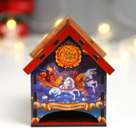 Tea house "Magic moments" 10.5x9.5x12 cm-4