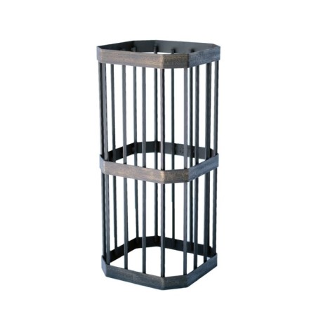 Forged grid, h = 70 cm, 31 × 31 cm, for "Siberia" furnaces-1