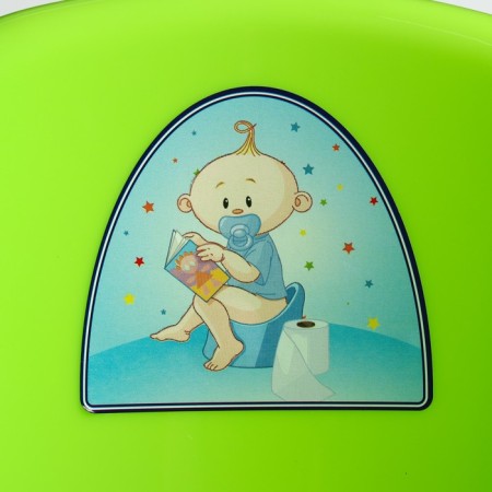 Pot children's anti -slip "comfort" with a lid, a removable bowl, a light color-4