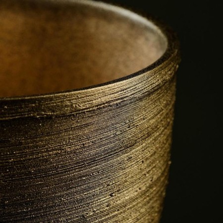 Flower Gold Pot with Podon, 1.8l-1