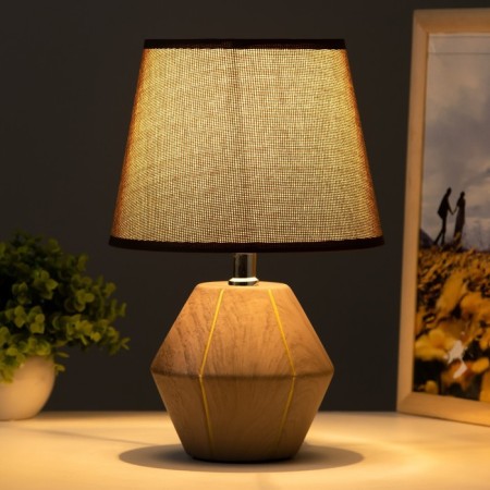 AMandin table lamp E14 40W Brown-gold 23x23x35 cm Risalux-1