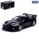 Metal machine Chevrolet Corvette C6-R, 1:32, doors, inertia, black color open