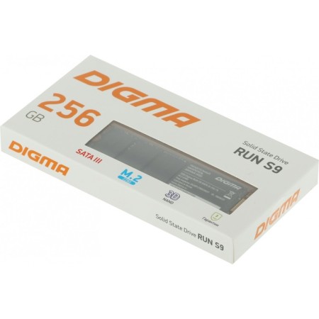 SSD Digma SATA-III 256GB DGSR1256GS93T RUN S9 M.2 2280-7