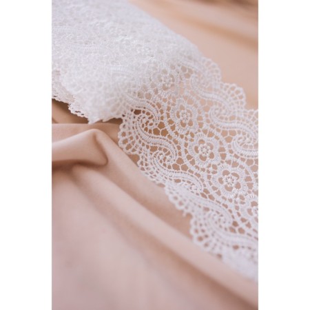 Hypure lace, 105 mm × 6.8 ± 0.5 m, white color-2