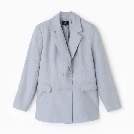 Jacket women's double-breasted Mist Plus-Size, r.56, gray-3