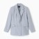 Jacket women's double-breasted Mist Plus-Size, r.56, gray