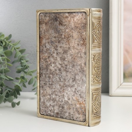 Broke-book metal, leatherette "Green Book Fei. Andrew Lang" 20x12x4 cm-3