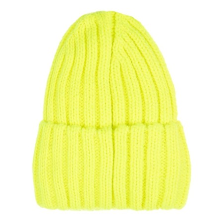 Knitted hat with lapel for a girl, size 54-1