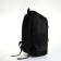 Young backpack from textiles with a zipper, 4 pockets, black/orange color