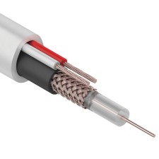 Bay Cable KVK-B-B-1.5+2x0.50 mm² (CU/CU) White, 200 m, rexant
