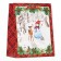 Gift package "Snowman and Deer", 18 x 22.3 x 10 cm
