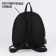 School backpack of artificial leather with a suspension 27x23x10 cm