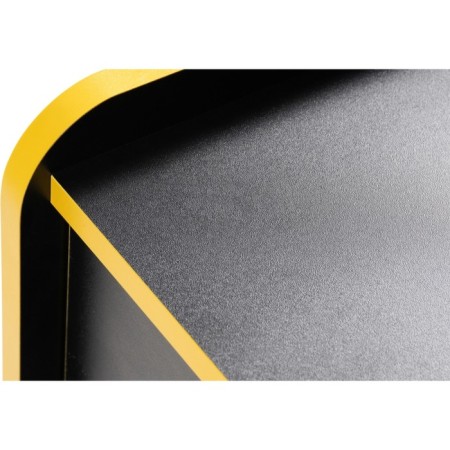 Hannah LDSP computer table, black/yellow 33x50x60 cm-5