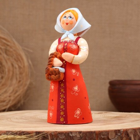 Kovrov toy "Baryshnya Alyonushka Summer", ceramics-1