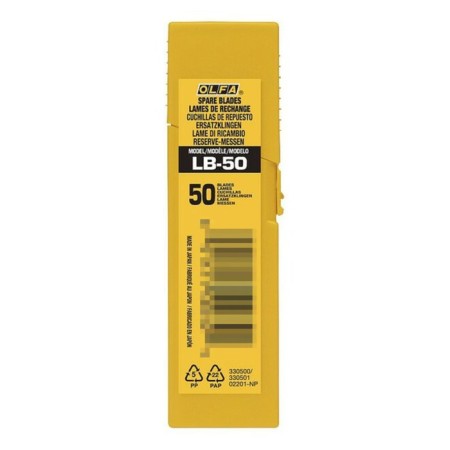 Blade for knives OLFA OL-LB-50, 18 mm, 50 pcs.-1