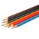 Colored pencils, 6 colors, trihedral, Masha and bear