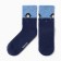 Male socks from the Mongol wool "Penguin", blue color, rr 40-42