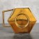 Ceramic Golden Hood mug, 550 ml, golden color