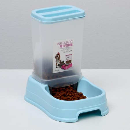 Auto feeder 1.5 l, 23.5 x 16 x 24 cm, blue-5